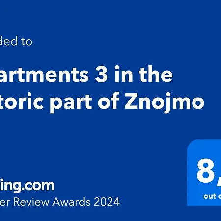 Apartments 3 In The Historic Part Of Znojmo Exterior photo